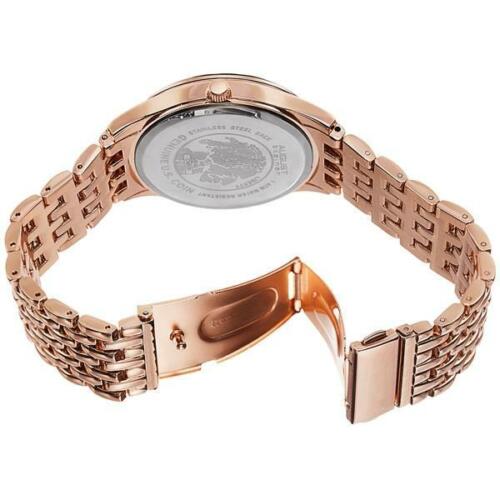 August Steiner CN009RG Roman Numerals Buffalo Nickel Dial Rosetone Mens Watch - Picture 2 of 5