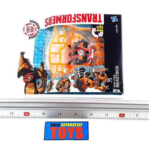 Transformers Robots in Disguise BEASTBOX RID Mini Con figura ¡RARO! - Imagen 2 de 3