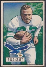 1951 BOWMAN   # 47 RUSS CRAFT  203569