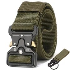 125-140long big size Belt Male Tactical military Canvas Belt Outdoor Tactical Be