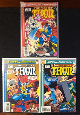 The Mighty Thor #468-470 (1993, Marvel) Lot Of 3 