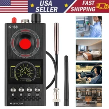 Hidden Camera Detector Anti-spy Bug GPS Tracker Finder RF Scanner Device Travel·