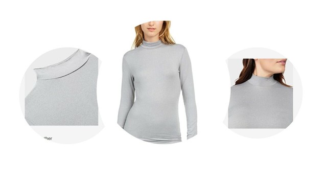 women's mock neck base layer