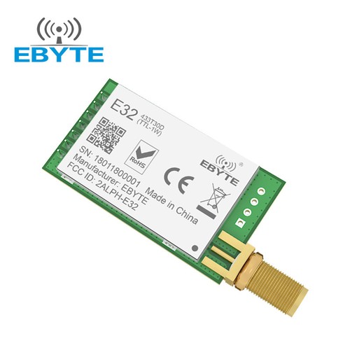 EBYTE LoRa modulo 433 MHz E32-433T30D 30dBm ricetrasmettitore lungo raggio 433 MHz - Foto 2 di 7