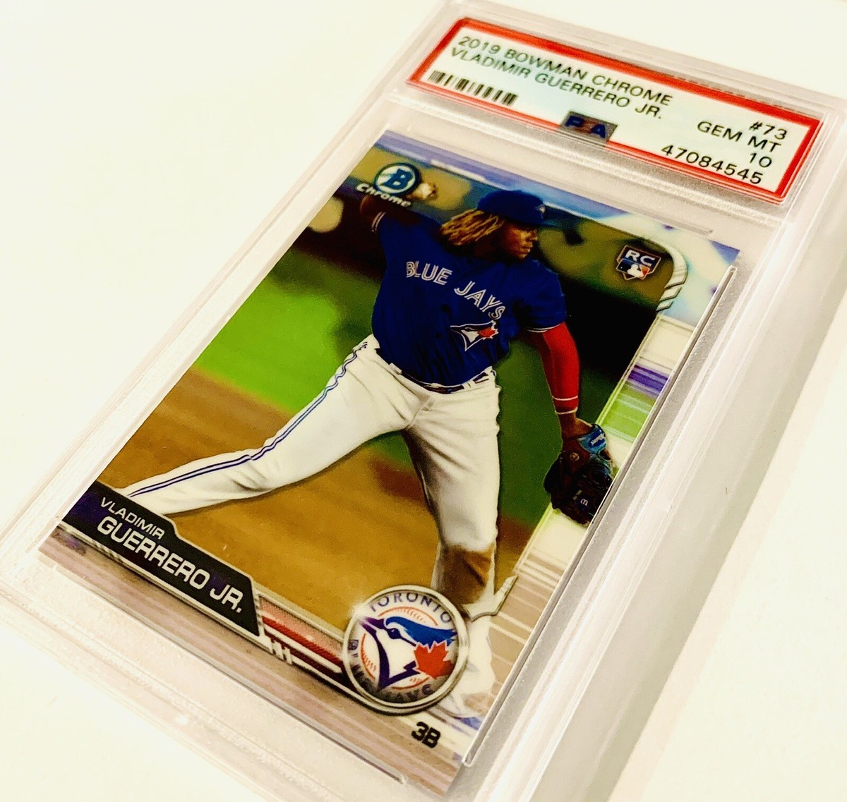 2019 Bowman Chrome Vladimir Guerrero Jr. RC Rookie Card PSA 10 Gem