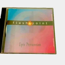 Epic Percussion RARE! 2002 CD Flash Point Music BMI(Urgent Drama)FP21