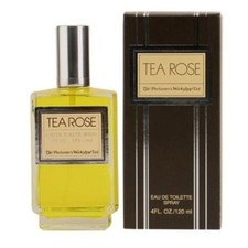 Tea Rose Perfume Perfumers Workshop Women 4 oz ED Toilette Spray New