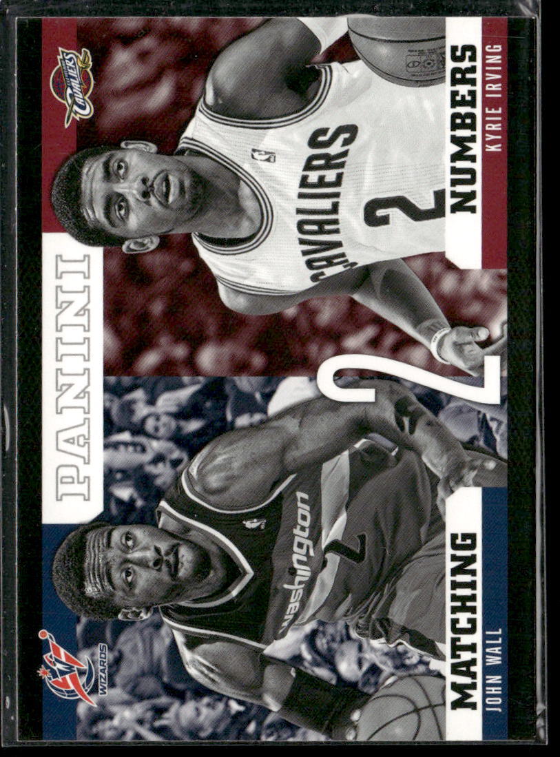 2012-13 Panini #25 John Wall / Kyrie Irving Matching Numbers