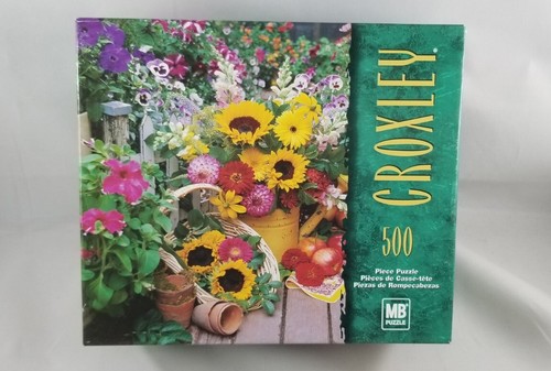 Croxley Flowers & Apples in Garden Jigsaw Puzzle 500 Piece Sunflowers Basket - 第 1/12 張圖片