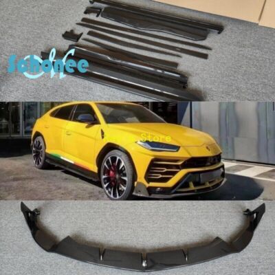 Carbon Fiber Front Bumper Lip Sideskirt Side Step For Lamborghini Urus MSY style
