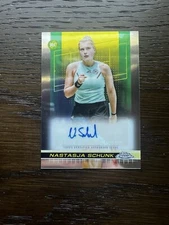 2024 Topps Chrome Tennis Nastasja Schunk Auto - No. TCA-NSK