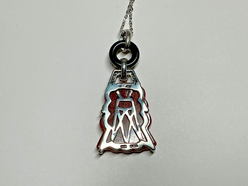 JOY Jade of Yesteryear Sterling Silver Necklace & Pendant #293 - Picture 2 of 3