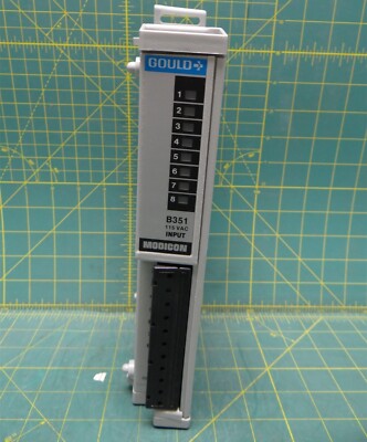 Schneider Electric Modicon B351-001 Input Module for Gould Micro 115 VAC