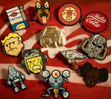 Official Fallout Mystery Pin Badge Collect all 12