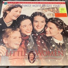 LITTLE WOMEN - WIDESCREEN WINONA RYDER - 2 LASERDISC LD SET - NOT A DVD