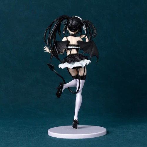 21cm Date A Live Tokisaki Kurumi Action Figure Kawaii Anime Girl Collectible - Picture 4 of 6