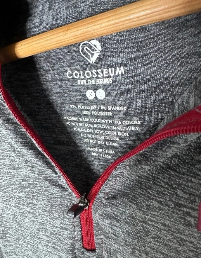 Colosseum University Of Alabama Quarter Zip Shirt Women’s Size XL FAST SHIPPING - Image 4 of 4
