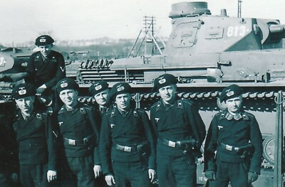 #ad WW II German Photo Panzer IV Tank Eastern Front $3.99