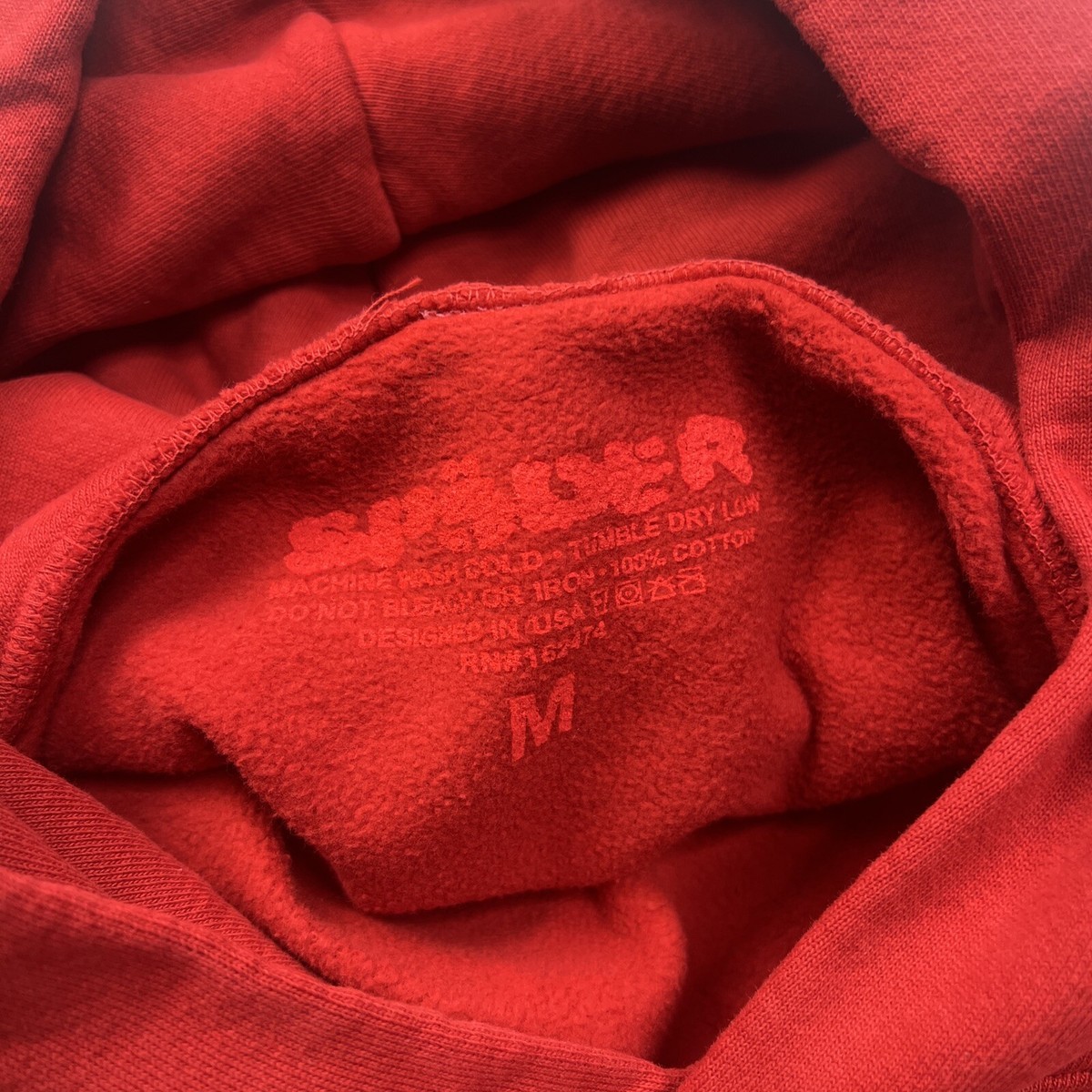 Sp5der パーカー エンジェル ナンバー 555 レッド /関送無料 Buy Sp5der Number 555 Hoodie 'Red' - 2406 1FW210106N5H RED