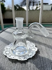 Premium Quality 14mm 45° Mini Dry Ash Catcher Tobacco Water Pipe Bong Bubbler