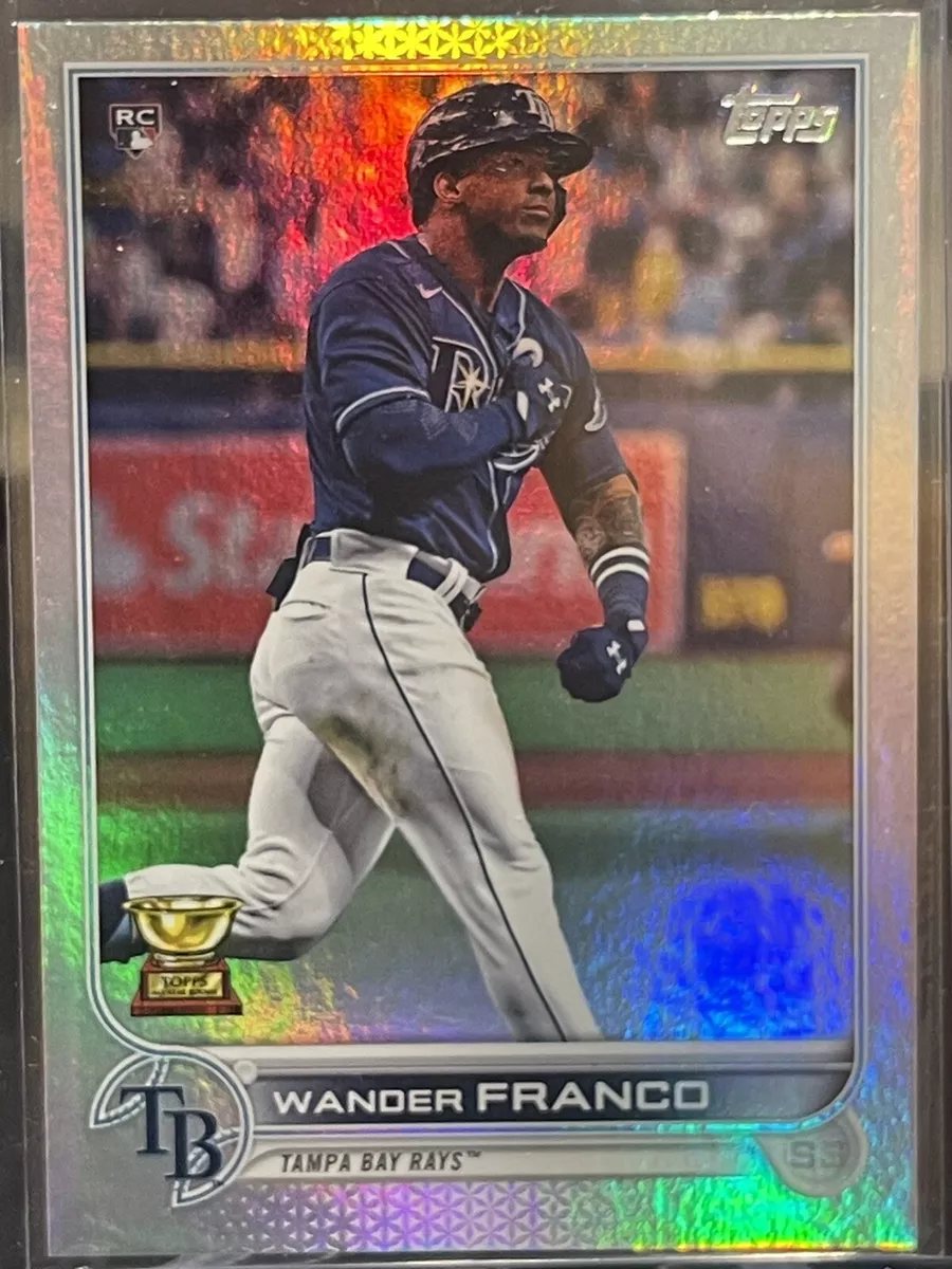 2022 Topps Series 1 Wander Franco Rainbow Foil RC #215 Tampa Bay Rays