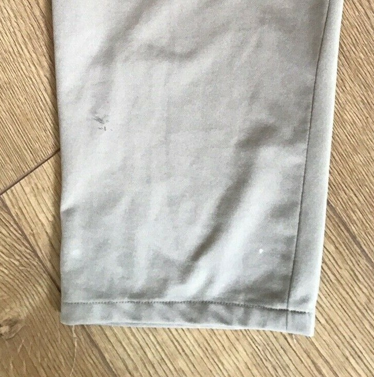 Vintage 1970s Rhona Roy Beige Jumpsuit, Lace Trim to Bodice, Size 10 approx. 10