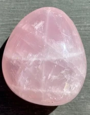 Pink Rose Quartz Free Form Shape from Madagascar 2 1/4”  FREE SHIPPING   R3
