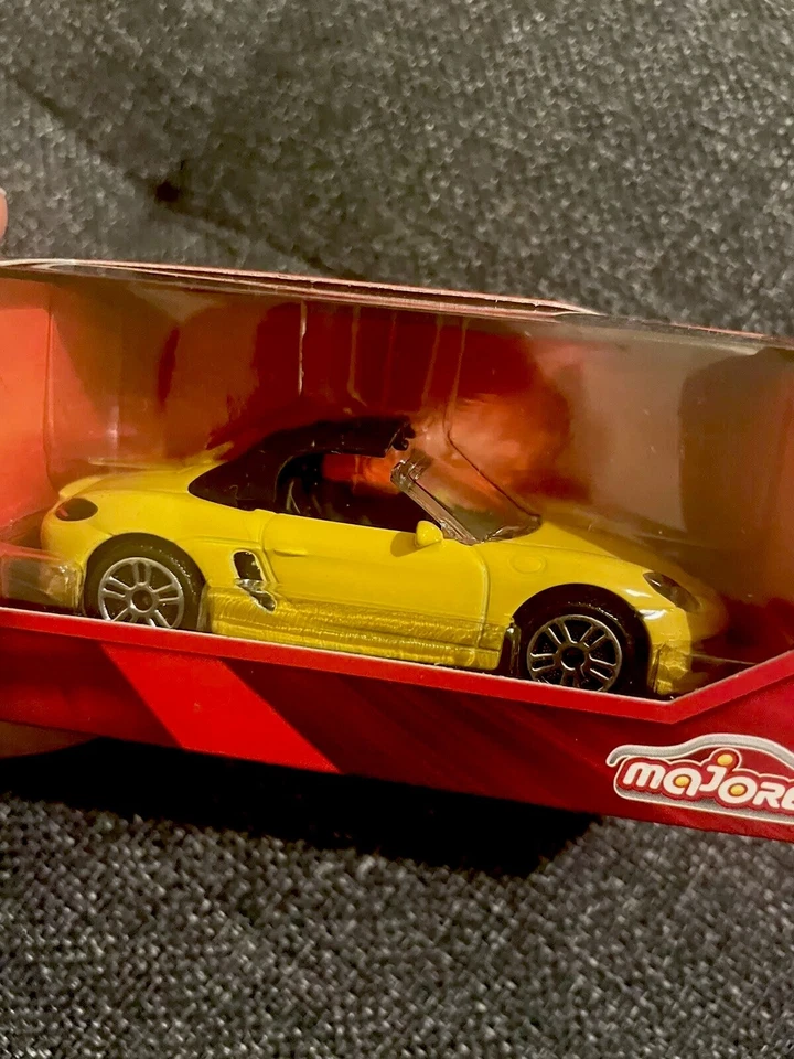 Miniature Majorette Porsche 718 Boxster Metal Premium Cars 209G-1 Neuve Boite - Photo 4/4