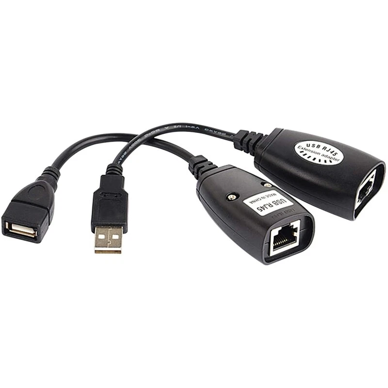 Ex LAN de USB una RJ45 RJ 45 Amplificador de Se Al de Puerto de