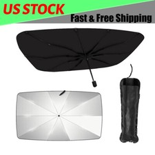 Car Windshield Sunshade Cover Umbrella Foldable Front Window Visor Sun Shade New