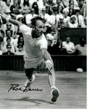 ROD LAVER Signed Autographed 8x10 TENNIS Photo