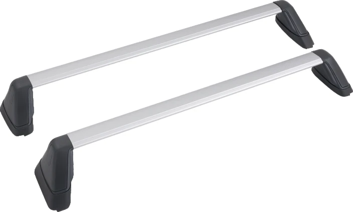 Barras transversales de aluminio 2 piezas rieles portaequipajes aptos para 08-11 Subaru Impreza 08-14 WRX Foto 2 de 4