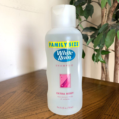 White Rain Extra Body Volumizing Shampoo 25.4 Fl Oz Family Size Vintage 2005 New