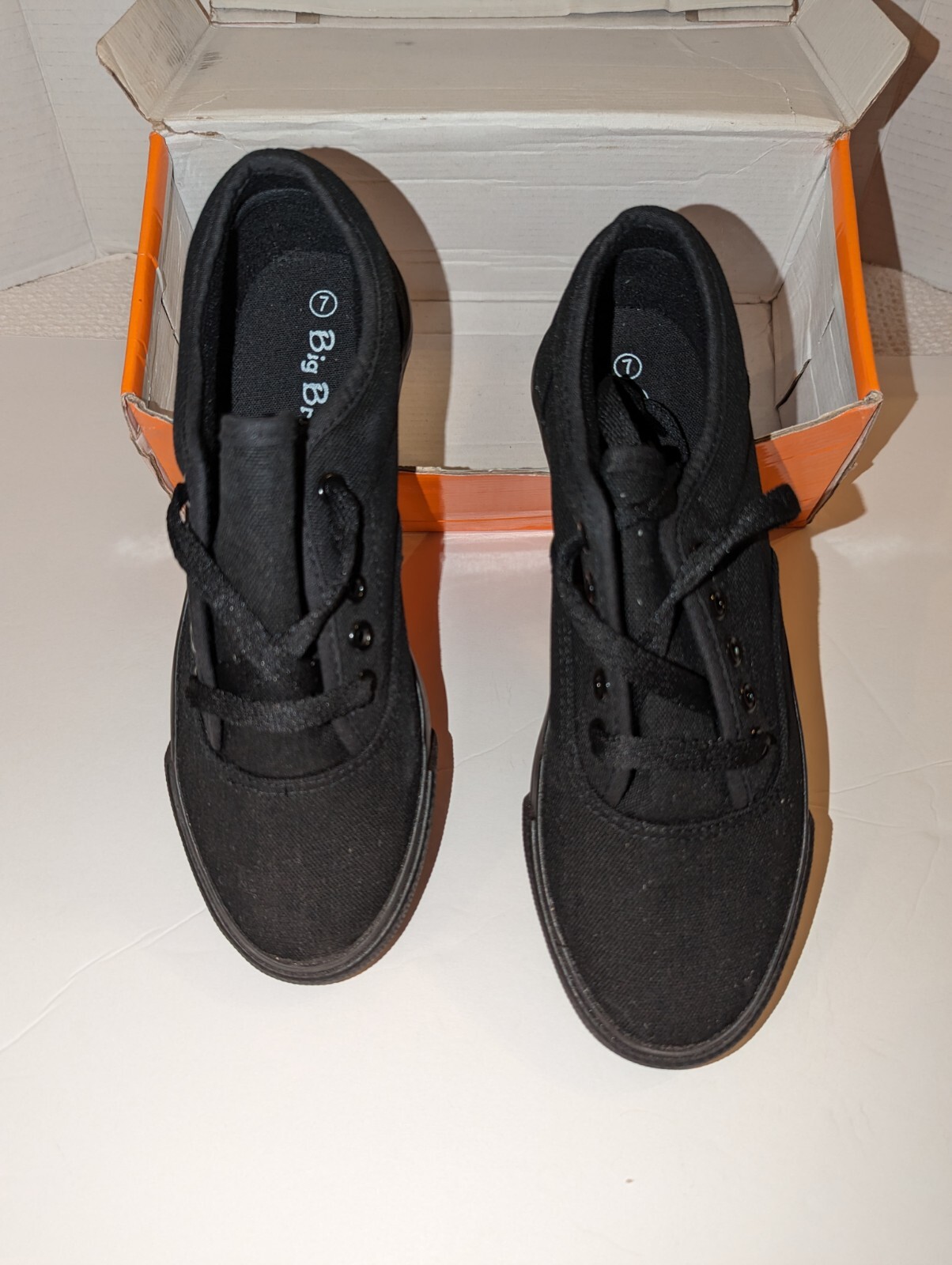 SAOLA Scarpe da tennis nere Big Bridges per ragazzi taglia 7