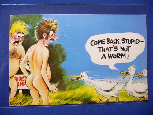Bamforth Comic 1000 Serie Postkarten saucy Humor / unhöflich! Unbenutzt 1970er NEU AUF LAGER - Bild 9 von 82