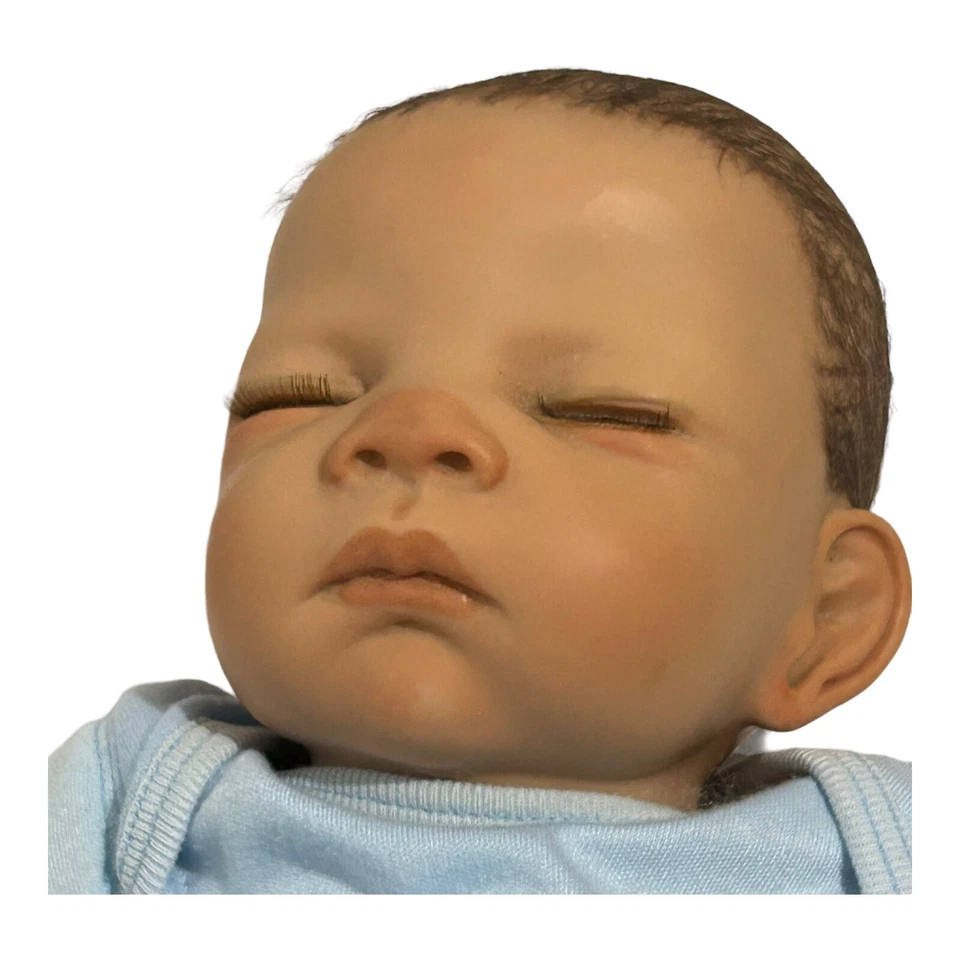Muñeca Ashton Drake Sweet Dreams Baby Matthew 20" So Truly Real Waltraud Hanl Foto 4 de 4