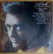 Carl Smith Don’T Say Youre Mine w/ Shrink LP Vinyl Record Album