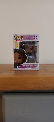 WHITNEY HOUSTON - POP VINYL FIGUR FUNKO POP ICONS 70 - Brandneu