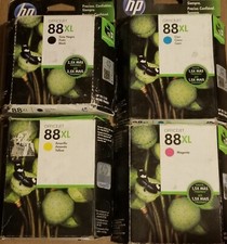 4 Pack Genuine HP 88XL Ink Cartridge - Officejet Pro K5400 K550 K8600. Deal