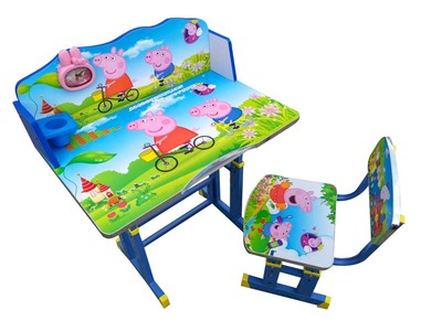 childrens table and chairs peppa pig