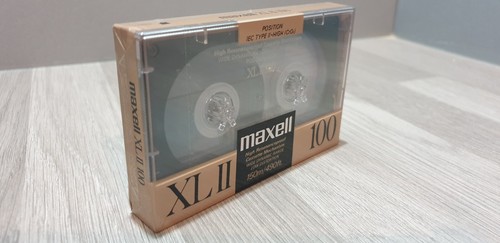 MAXELL XLII 100 TYPE II BLANK CASSETTE TAPE NEW & SEALED 1988 - Picture 4 of 5