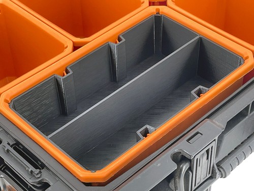 Ridgid Pro Gear Organizer Compatible Large Nesting Insert Bin - Picture 13 of 35