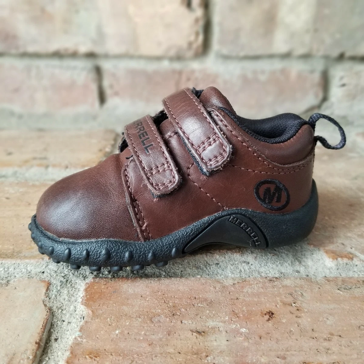 Merrell Moc Sprint Jr Kangaroo Sneakers Shoes Baby Infant 4 Brown