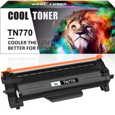 1PK Black TN770 Toner Compatible With Brother MFC-L2750DW MFC-L2750DW HL-L2370DW