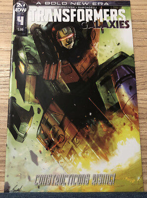 Transformers Galaxies #4 2019 Bleszinski/ Ramondelli,Cover A & Bagged