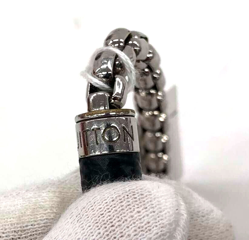 Authentic Louis Vuitton Monogram Eclipse Silver T… - image 3