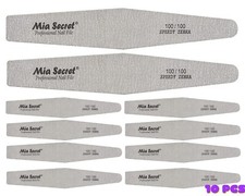 Mia Secret - Forte Zebra NAIL FILE - SPEEDY ZEBRA DIAMOND 100  QTY 10 