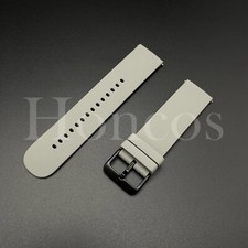 22MM Rubber Watch Strap Fits For The Blancpain X Swatch Antarctic Ocean Gray/BGD