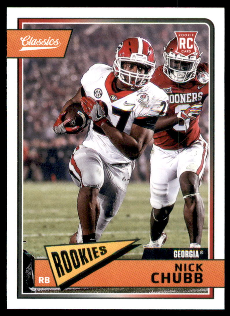 2018 Panini Classics Nick Chubb Georgia Bulldogs #216