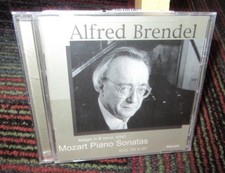 ALFRED BRENDEL: MOZART PIANO SONATAS MUSIC CD, 10 TRACKS, K332,K333,K457,K540
